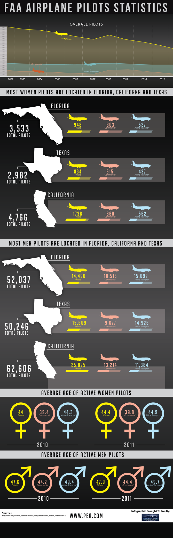 faa airplane pilot statistics